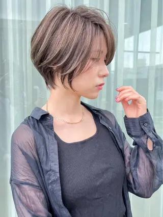ショート 襟足でお悩みの方✂︎ くびれ職人ハシモトのヘアスタイル