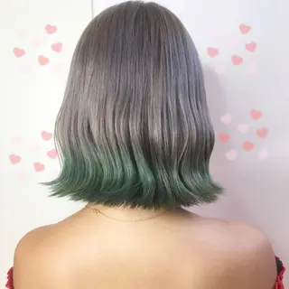 ミディアム カラー 新宿駅近♡個室 ♡関口三都季🌜のヘアスタイル