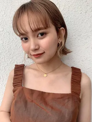 ショート カラー Londnaitre MAHOのヘアスタイル