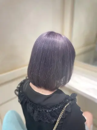 ミディアム カラー 🌷ピンク/韓国風 暖色カラー ゆい🌷のヘアスタイル