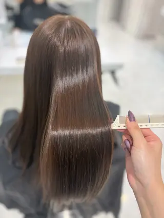 ロング カラー ヘアアレンジ 💓色落ちまで綺麗な 垢抜けカラー💓のヘアスタイル