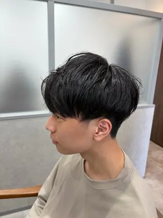 ショート パーマ パーマ職人 矢部絢一のヘアスタイル