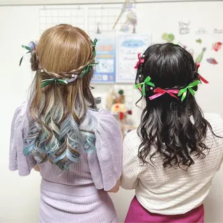 ヘアアレンジ イーチブライト EachBrightのヘアスタイル