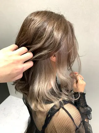 ミディアム カラー 浦野 剛志のヘアスタイル