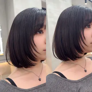ミディアム ✨髪質改善特化✨副 店長椎葉信乃介のヘアスタイル