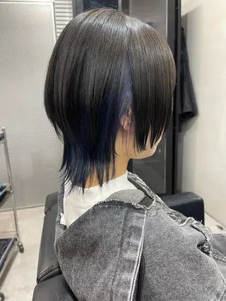 ショート 柏 ウルフ/レイヤー 田中佐和🐺のヘアスタイル
