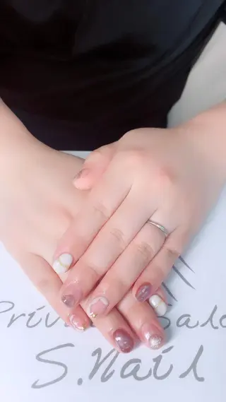 ネイル 大分S.Nail ⟡.*💠🫧のネイルデザイン