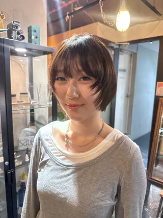 ショート カットモデル/カラー rionのヘアスタイル