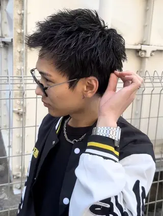 ショート 佐藤 良斗のヘアスタイル