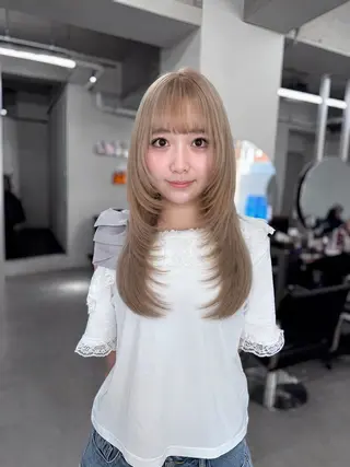 ロング ブリーチヘアセット suzunaのヘアスタイル