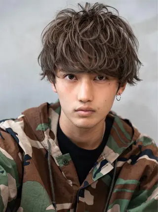 パーマ メンズ メンズパーマ特化型 🔥URITAのヘアスタイル