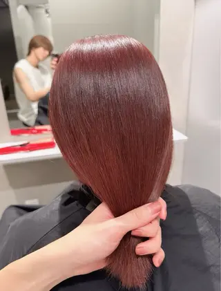 ミディアム Rita/髪質改善/ ブリーチなしWカラーのヘアスタイル