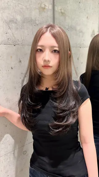 ロング 🇰🇷祝斗🇰🇷 /韓国ボブ/レイヤーのヘアスタイル
