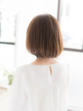 ミディアム 永野 良一のヘアスタイル