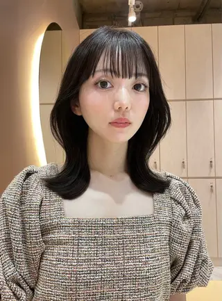 カラー 縮毛矯正ブリーチなし 🍒❤ゆうきのヘアスタイル