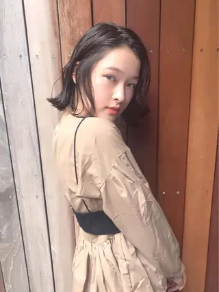 ショート カラー ヘアアレンジ 柔らか垢抜けｶﾗｰと ｶｯﾄ🫧ASUKAのヘアスタイル