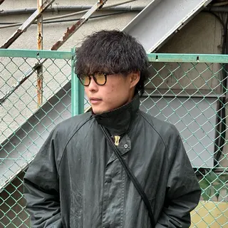 ショート パーマ メンズ パーマ職人 渡邊 優雅のヘアスタイル