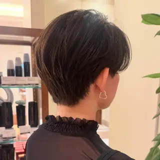 ショート ショートカット / 銀座/ 青山莉奈のヘアスタイル