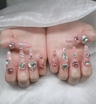 ネイル Lee Nails チップ長さだし専門店のネイルデザイン