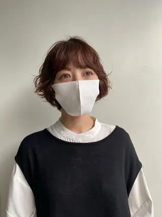 ショート カラー 🍃YURI 🍃のヘアスタイル
