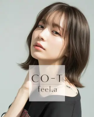 セミロング 石沢 知康のヘアスタイル