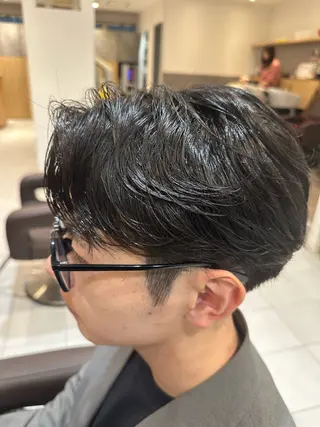 パーマ メンズ 市川メンズパーマ/ 透明感カラーKaiのヘアスタイル