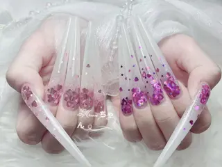 ネイル キラ キラのネイルデザイン