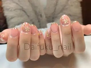 ミディアム Daifuku nailsのネイルデザイン