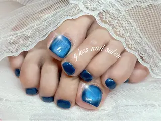 ネイル りこ🫧 gloss nailのネイルデザイン