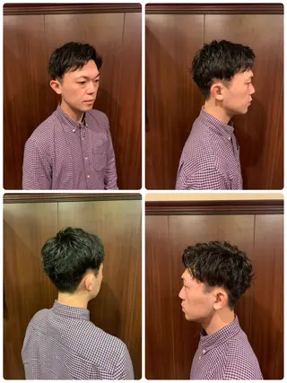 ショート メンズ 高橋 大輔のヘアスタイル
