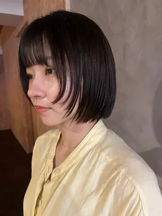 ショート くるみ🩰/ボブ レイヤー/暖色カラーのヘアスタイル
