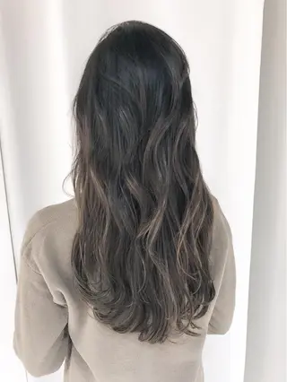 ロング バレイヤージュ 藤沢 髪質改善 竹内ケンゴのヘアスタイル