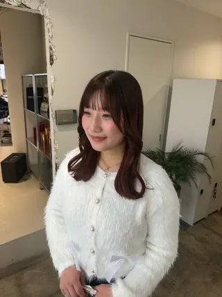 セミロング 🌻Kaho/透明感 カラー/髪質改善🌻のヘアスタイル