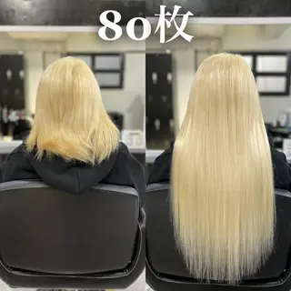 ロング Yu シールエクステのヘアスタイル