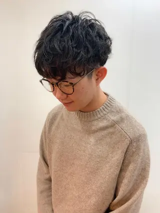 ショート パーマ ヘアアレンジ メンズ メンズスタイル ly本厚木のヘアスタイル