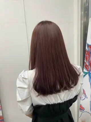 カラー 岩崎 優のヘアスタイル