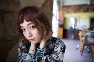 ショート パーマ クレドガーデン 柏のヘアスタイル