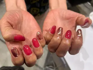 ネイル 阿部 まきほのヘアスタイル