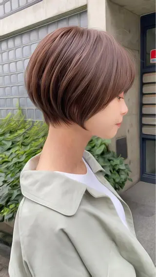 ショート 栗原 瑠世のヘアスタイル