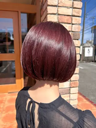 カラー 坂本 瑞季 🤍 髪質改善のヘアスタイル