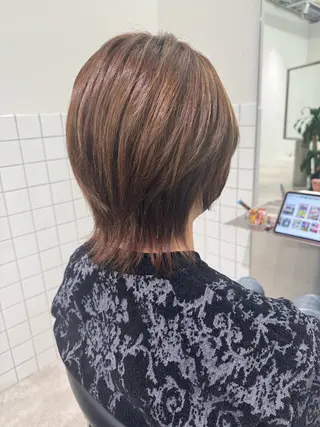 メンズ 梅田茶屋町ヘッドスパ &艶カラー りほのヘアスタイル