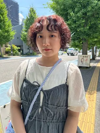 カラー ORe'S HAIR BE　GLaDまなみのヘアスタイル