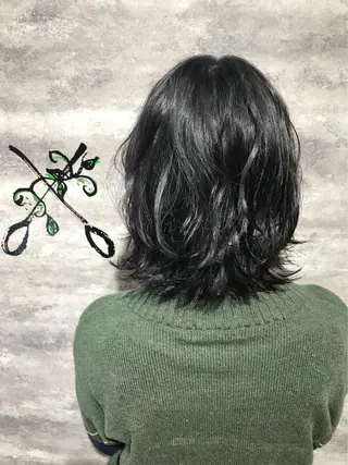 ショート ヘアアレンジ Blanco Color&Careのヘアスタイル