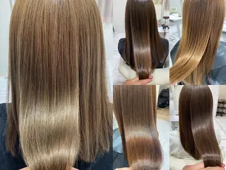 ロング 福井 優のヘアスタイル