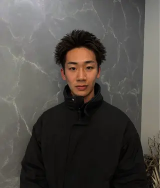 ショート メンズ センターパート指名 No.1／カヅキのヘアスタイル