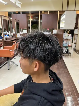 ショート パーマ メンズ 🧊メンズ特化🧊 高木航希のヘアスタイル