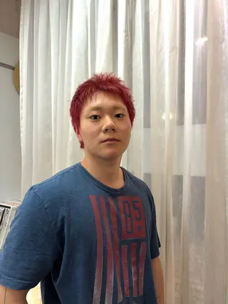 カラー メンズ ooitヨシダ ミナミのヘアスタイル