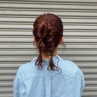 ロング yuu/髪質改善 カラー🌛のヘアスタイル