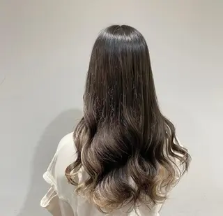 ロング たなか もえなのヘアスタイル