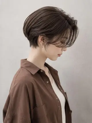ショート 長島 良翼のヘアスタイル